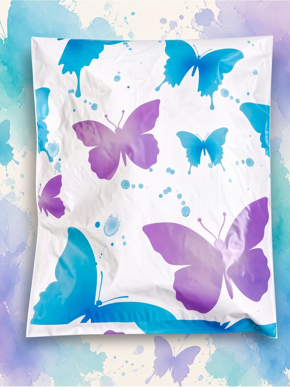 25 Butterfly polymailers 10x13
